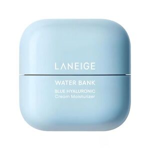 LANEIGE Water Bank Blue Hyaluronic Cream Moisturizer Refillable Barrier Repair